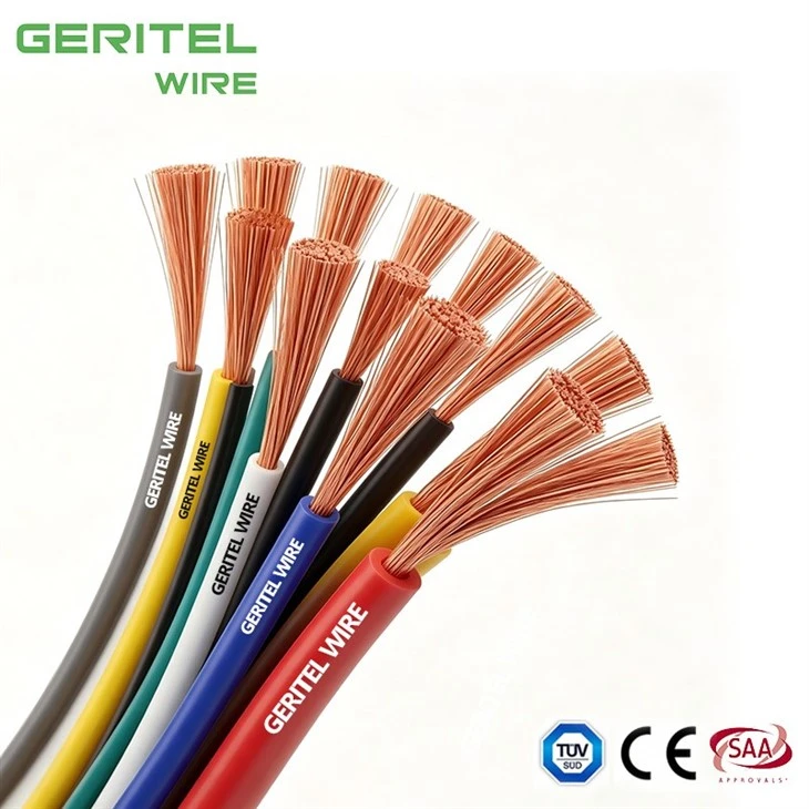 PLC Cabinet Wire H07V-K For Factory Automation Panels high quality