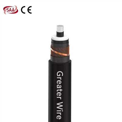 Tek Damarlı 3.8/6.6kV Alüminyum Kablo Orta Gerilim